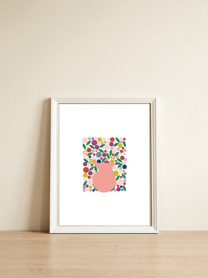 Mediterranean Terra Cotta Pot1 — framed, leaning against the wall