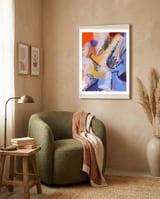 Benesse 9 framed in a tender room thumbnail