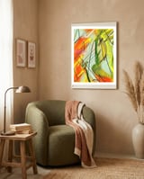 Ledice 2 framed in a tender room thumbnail