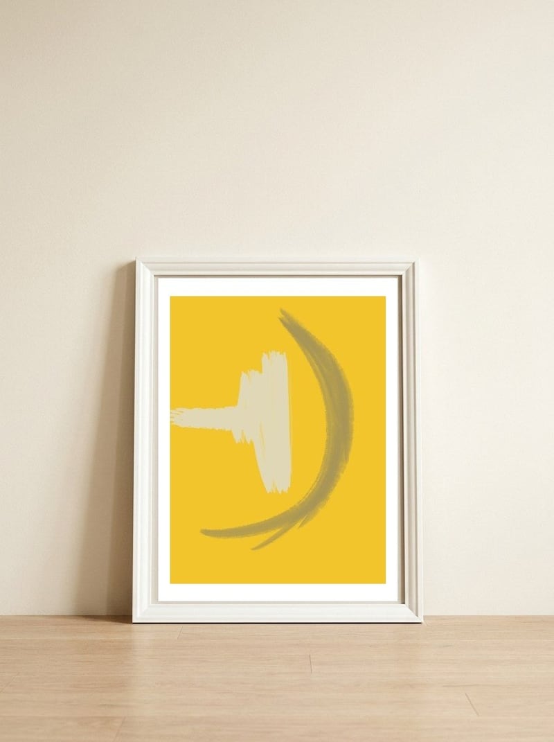 Martelo 2 — framed, leaning against the wall