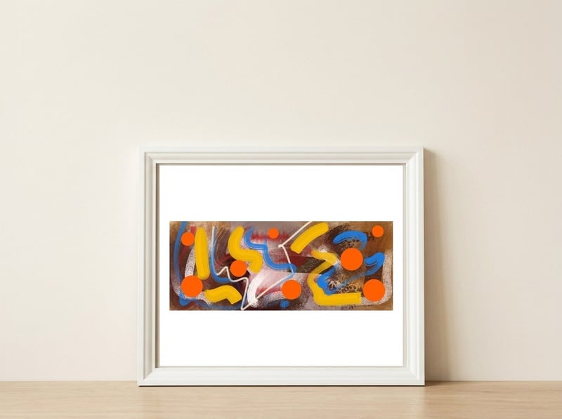 Kafkaesco 3 — framed, leaning against the wall