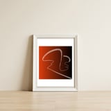Silhueta — framed, leaning against the wall thumbnail