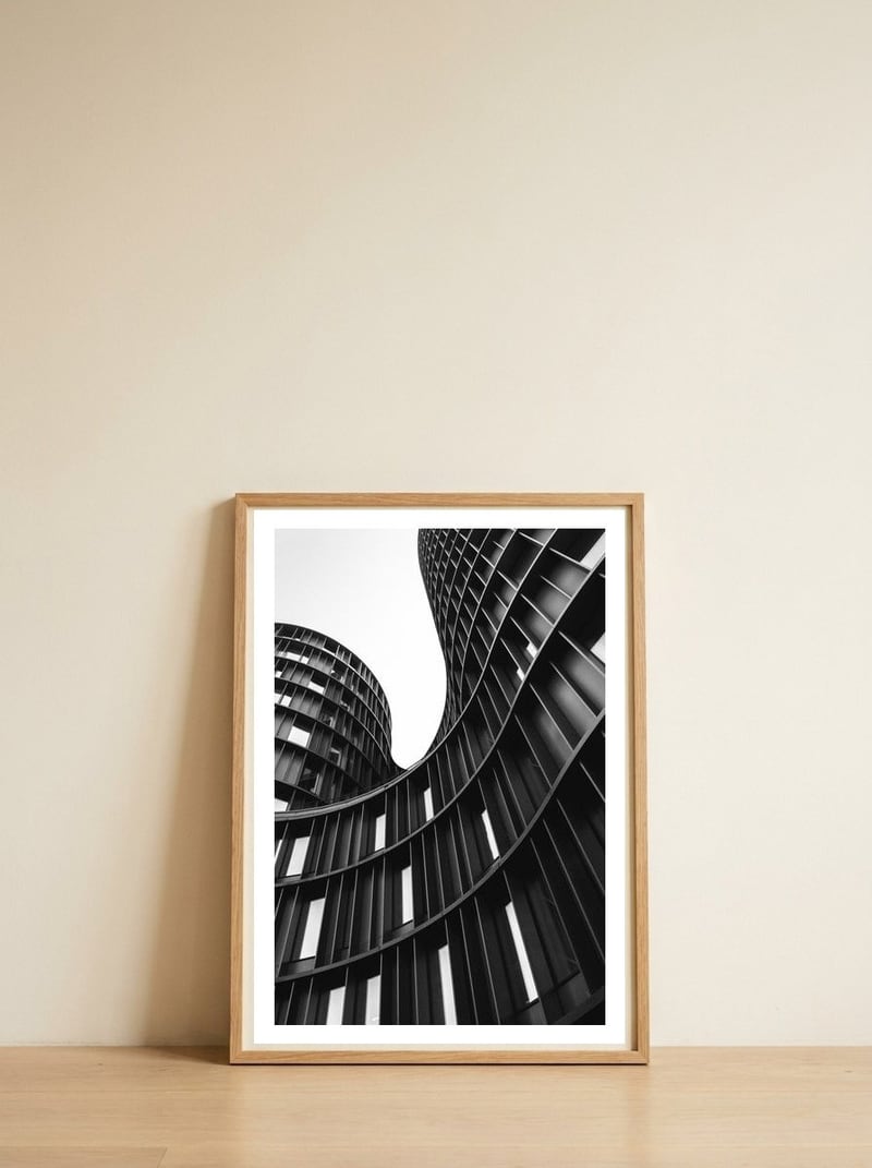 AXEL TOWERS / Copenhagen, Denmark — framed, leaning against the wall