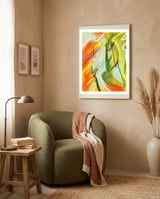 Ledice 3 framed in a tender room thumbnail