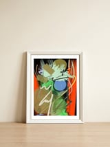 Cintilação 5 — framed, leaning against the wall thumbnail
