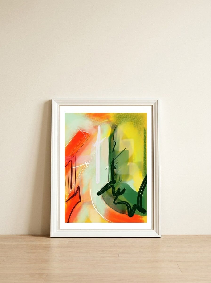 Ledice 8 — framed, leaning against the wall