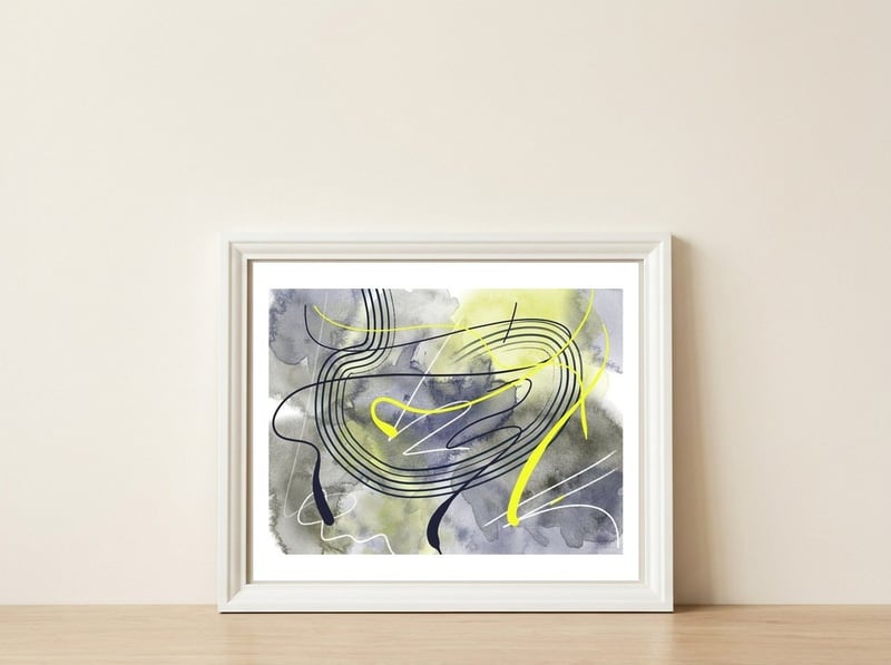 42urb — framed, leaning against the wall