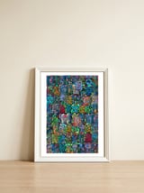 New Graffiti2022 111 — framed, leaning against the wall thumbnail