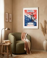 The French Maid - Production Advertisement framed in a tender room thumbnail