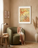 The James Ensor Exhibition framed in a tender room thumbnail