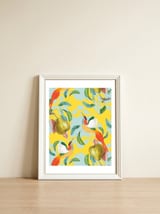 Tropical Mindset — framed, leaning against the wall thumbnail