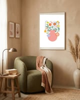 Mediterranean jar framed in a tender room thumbnail