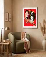Break Free framed in a tender room thumbnail