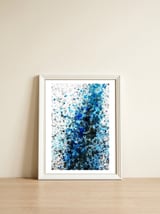Prisma Blue   — framed, leaning against the wall thumbnail