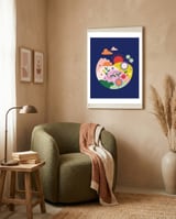 a piece of heaven framed in a tender room thumbnail