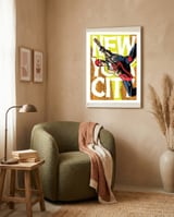 New York City framed in a tender room thumbnail