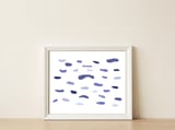 Fishes 2 — framed, leaning against the wall thumbnail