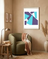 Colorful 2 framed in a tender room thumbnail