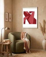 Colorful 14 framed in a tender room thumbnail