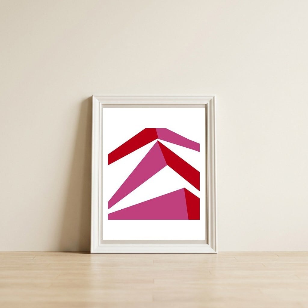 Walls 3 — framed, leaning against the wall