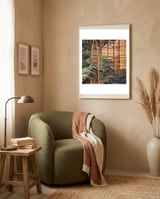 TROPICAL FOREST no4-A - UKIYO-e framed in a tender room thumbnail