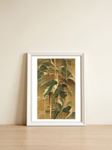 GROOVY-TROPICAL-1 — framed, leaning against the wall thumbnail