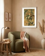 GROOVY-TROPICAL-1 framed in a tender room thumbnail