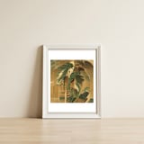 GROOVY-TROPICAL-1-A — framed, leaning against the wall thumbnail