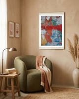 Cross the line framed in a tender room thumbnail