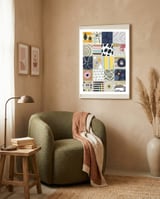 Ethnic Art  framed in a tender room thumbnail