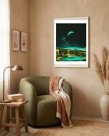 The Space Motel framed in a tender room thumbnail