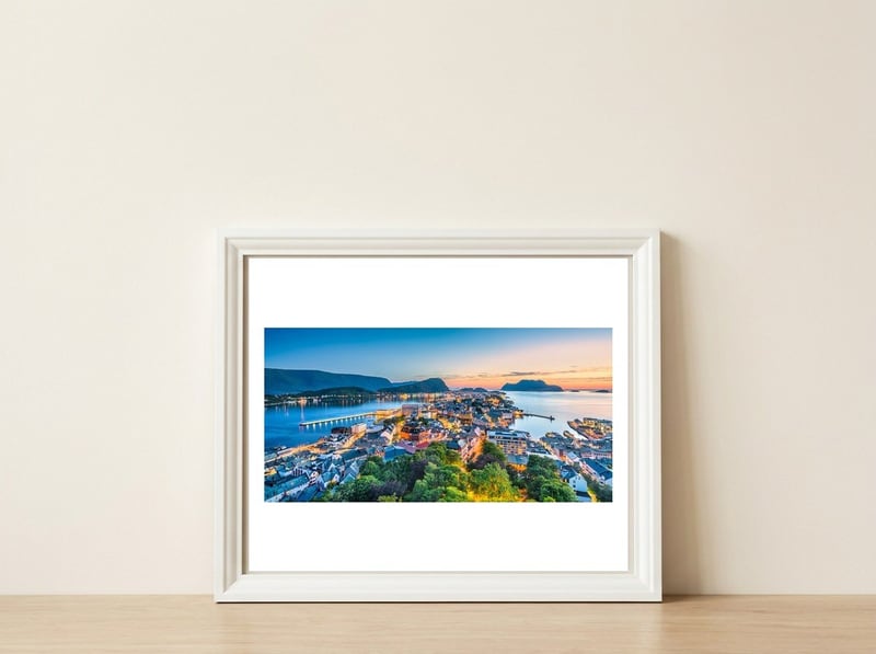 ALESUND 15 — framed, leaning against the wall