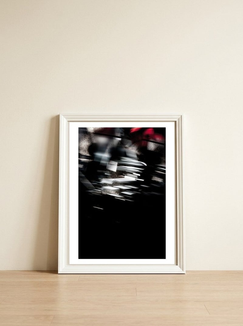 Urban #11 — framed, leaning against the wall