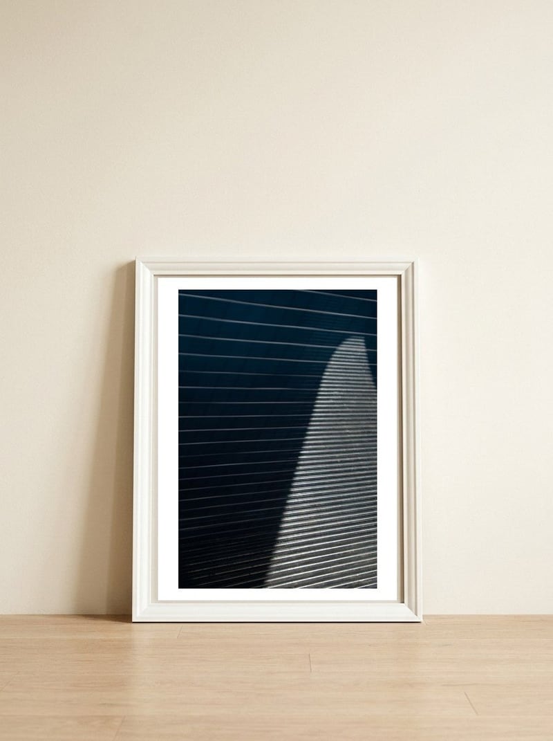Urban #15 — framed, leaning against the wall