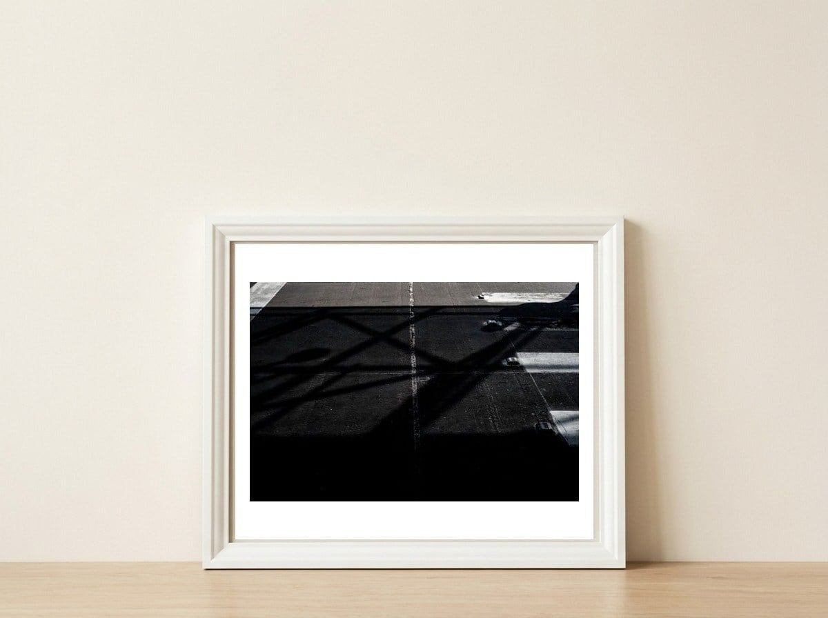 Urban #26 — framed, leaning against the wall