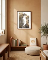 Guardian Cheetah framed in a gentle room thumbnail