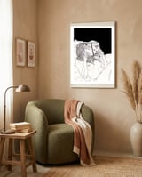 Book Lover IV framed in a tender room thumbnail
