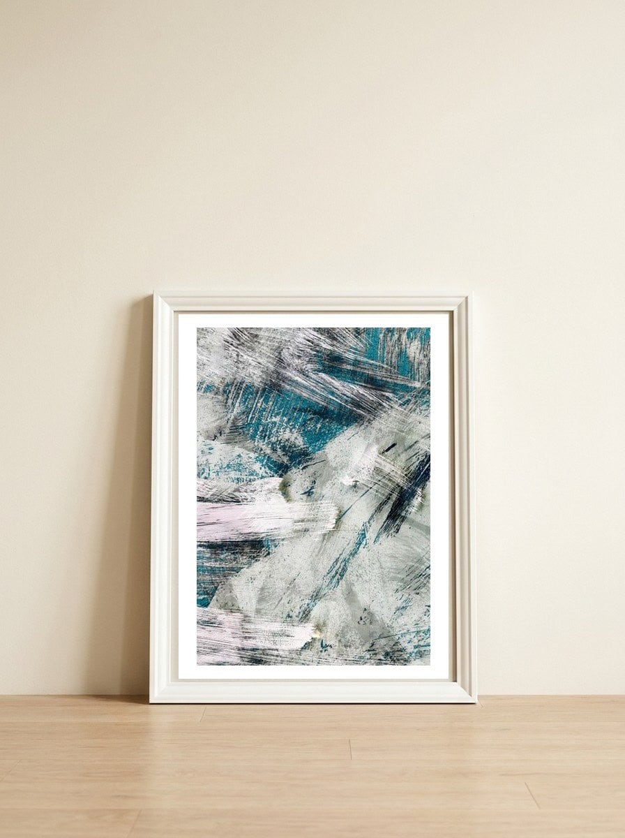 New Sensation 3 — framed, leaning against the wall