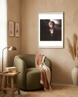 Ruined V2 framed in a tender room thumbnail
