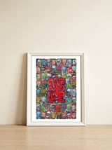 New Graffiti2022 401 — framed, leaning against the wall thumbnail