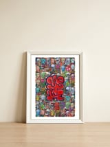 New Graffiti2022 405 — framed, leaning against the wall thumbnail