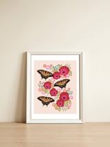 Swallowtail Butterfly — framed, leaning against the wall thumbnail