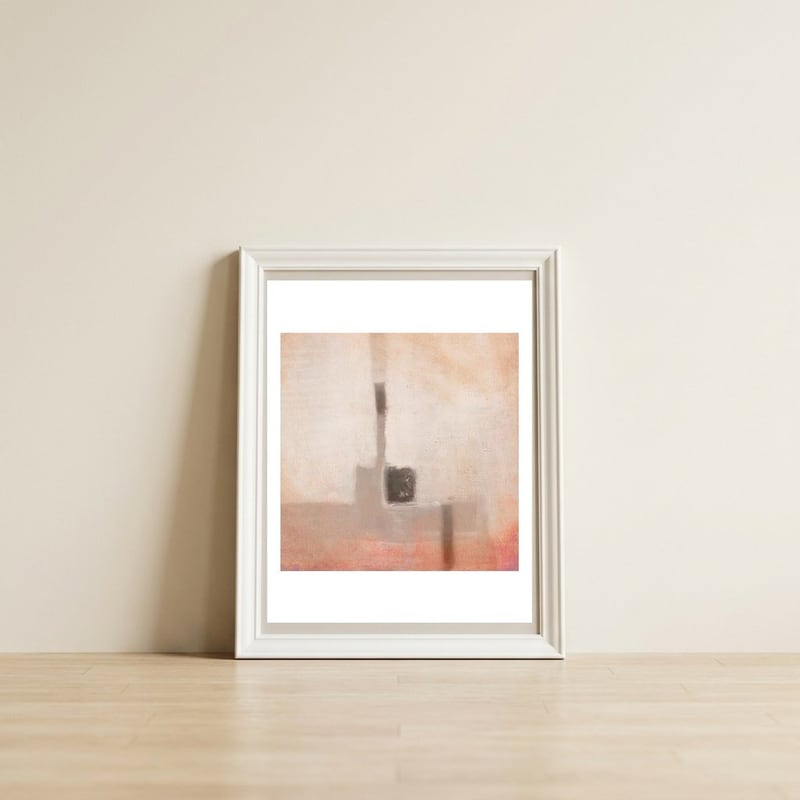 Hasty Conclusions 2 — framed, leaning against the wall