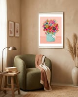 Flower Pot framed in a tender room thumbnail