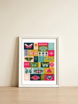 Lepidoptery — framed, leaning against the wall thumbnail