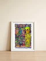 New Graffiti2022 533 — framed, leaning against the wall thumbnail