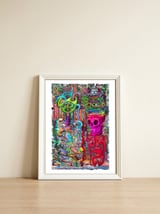 New Graffiti2022 537 — framed, leaning against the wall thumbnail