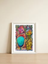 New Graffiti2022 544 — framed, leaning against the wall thumbnail