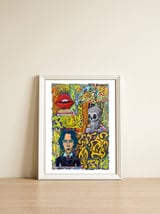 New Graffiti2022 555 — framed, leaning against the wall thumbnail