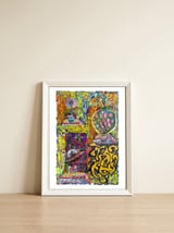 New Graffiti2022 573 — framed, leaning against the wall thumbnail